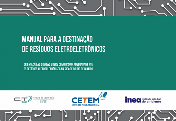 CETEM lança e-book sobre Destinação de Resíduos Eletroeletrônicos
